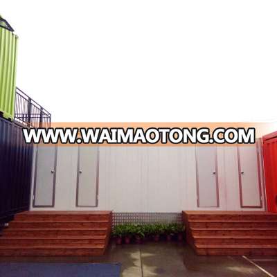 China Prefab four room container toilet