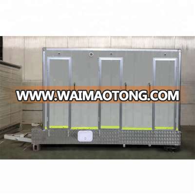 China Economic environmental mobile prefabricated trailer toilet