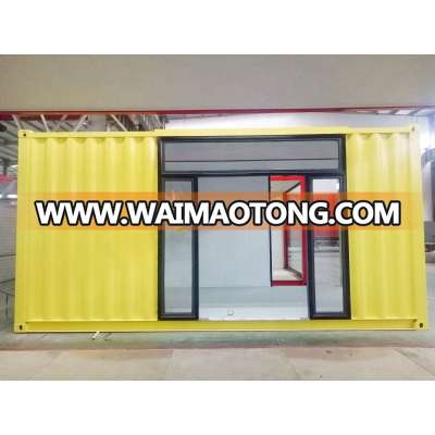 AS/NZ standard 20ft and 40ft colorful modified shipping container prefabricated hall for sale