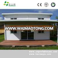 Log cabin prefab house luxury prefabricated villa design