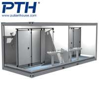 Prefab bathroom container outdoor toilet closet