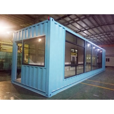 40 feet luxury good quality prefab modern container homes california market, shipping container home